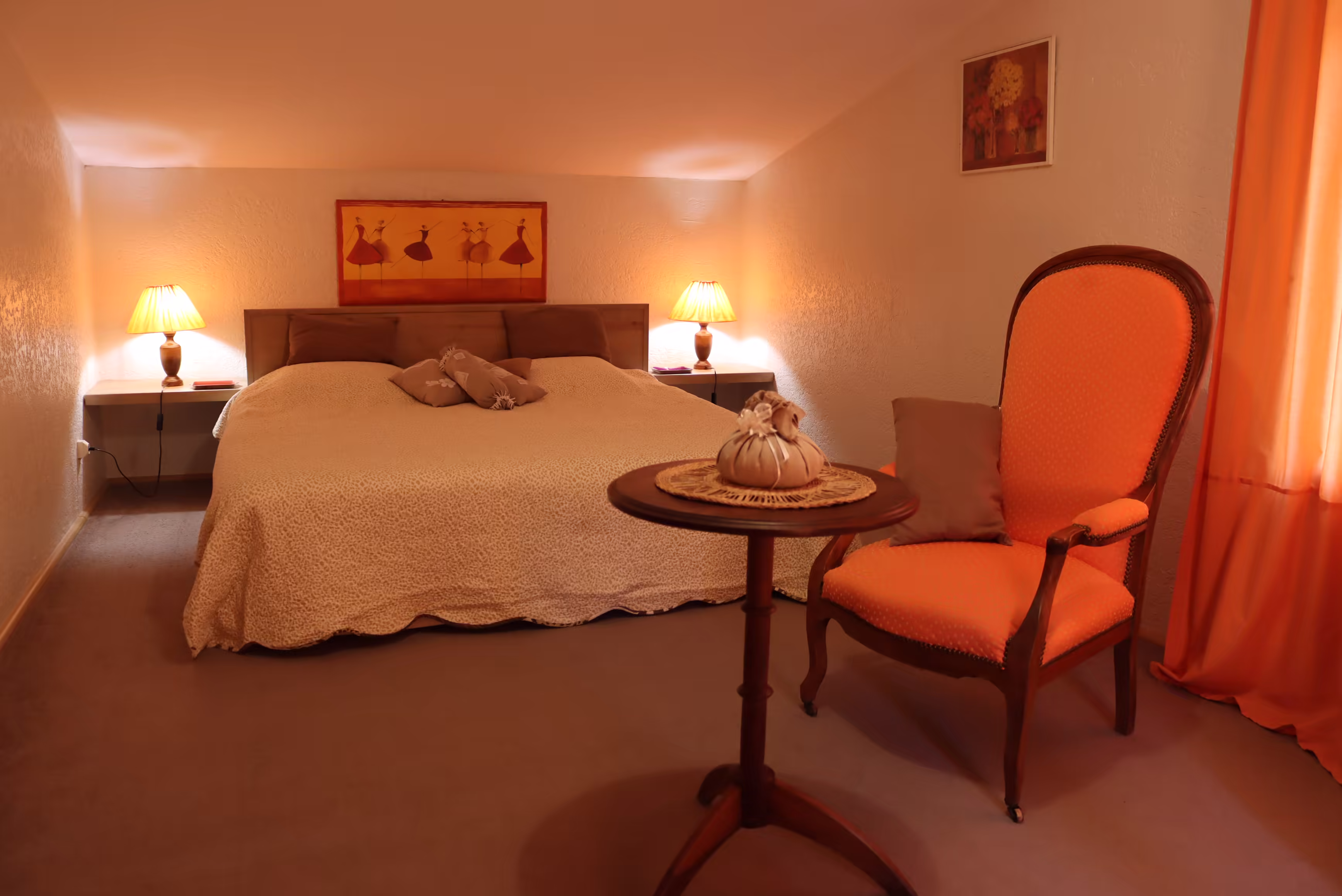Chambre orange