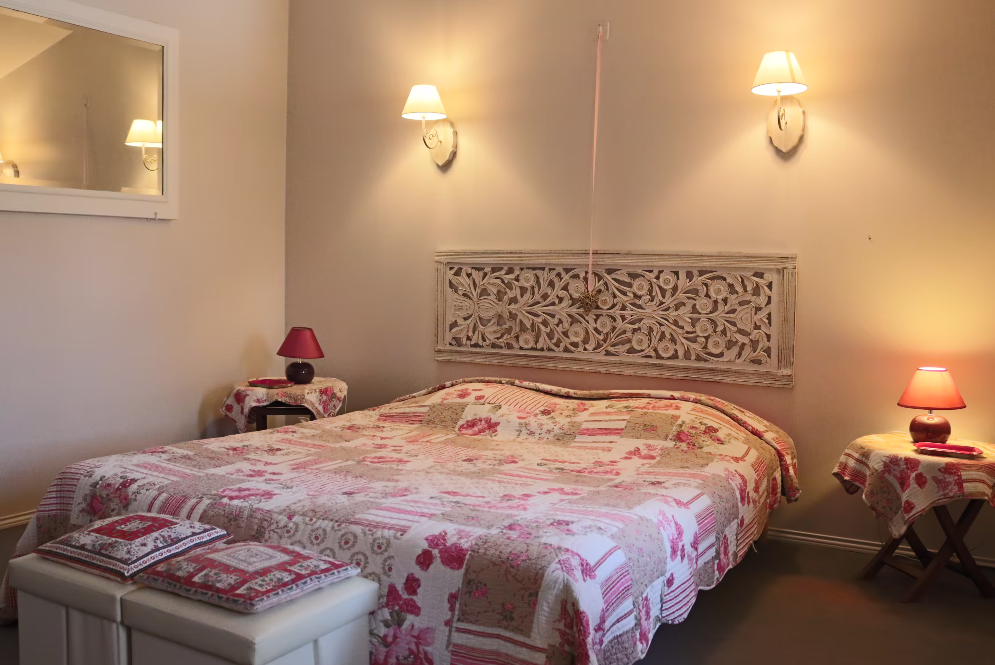 Chambre rose